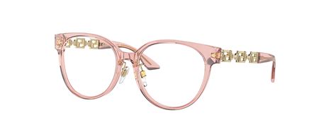 opsm burberry frames pink and gold